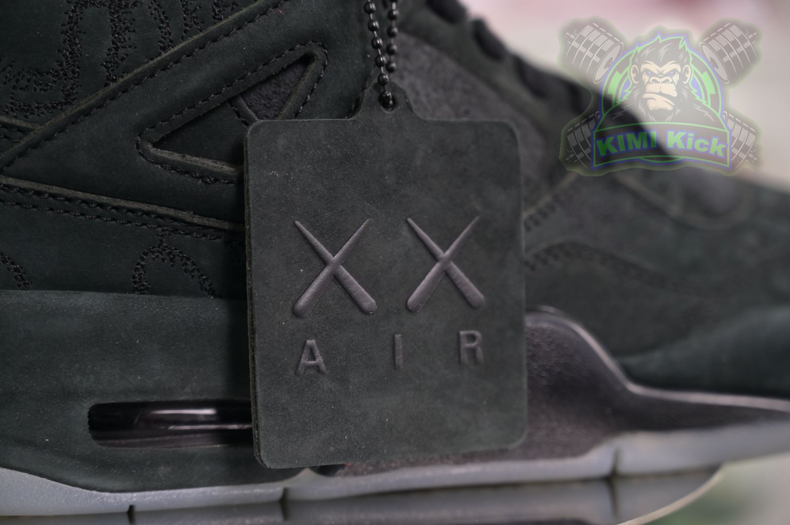 Kimi kick Jordan Air Jordan 4 kaws black