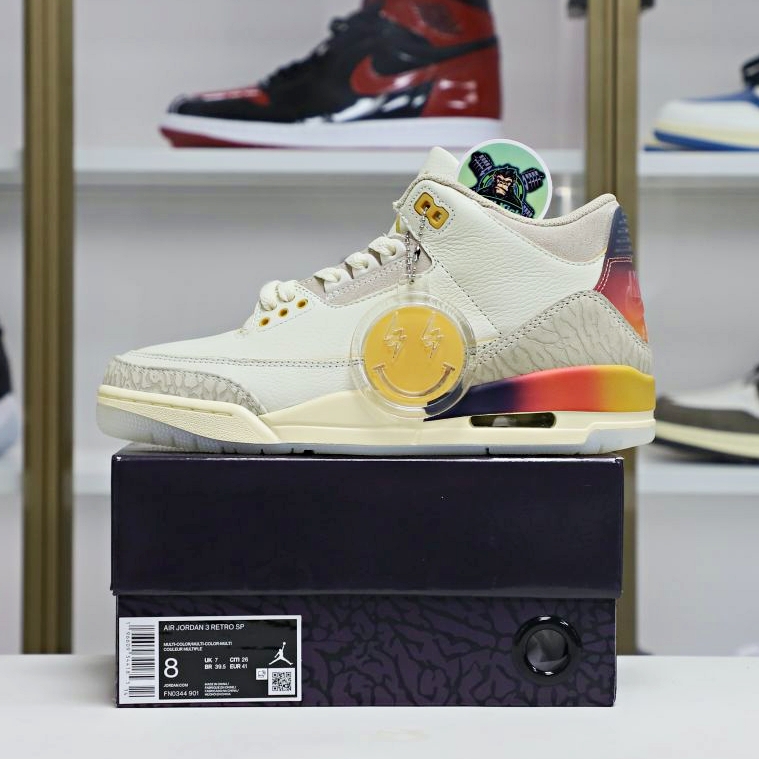 Kimi kick JBalvin x Jordan Air Jordan3