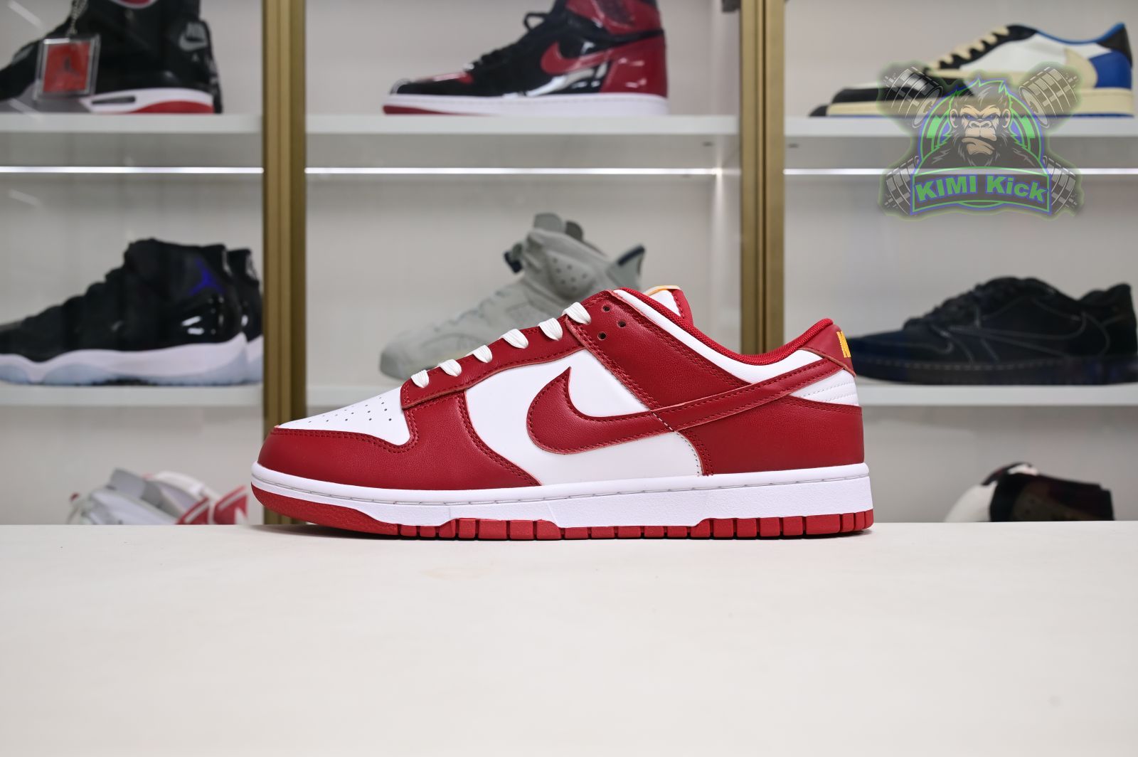 Kimi kick Nike Dunk Low Retro