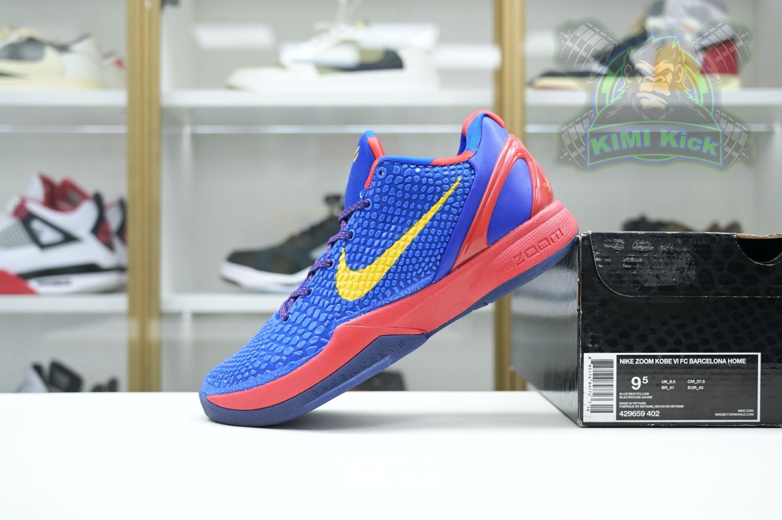 Kimi kick Nike Zoom Kobe 6  FC Barcelona Home