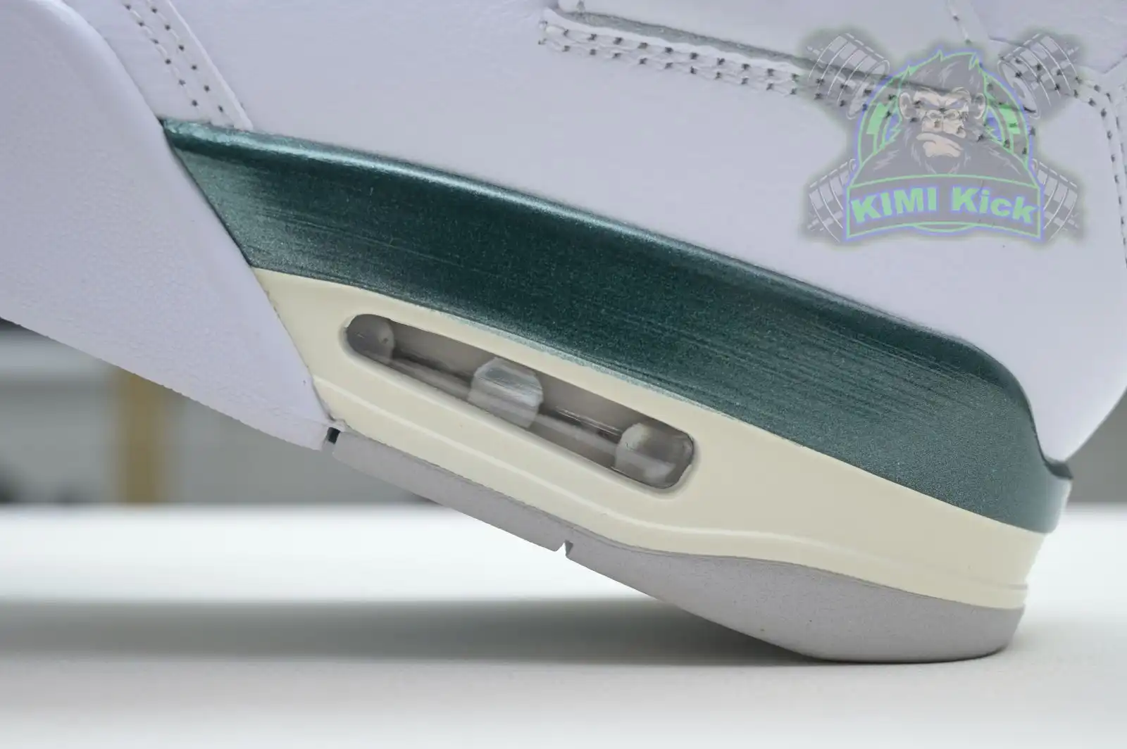 Kimikick Air Jordan 4 Oxidized Green