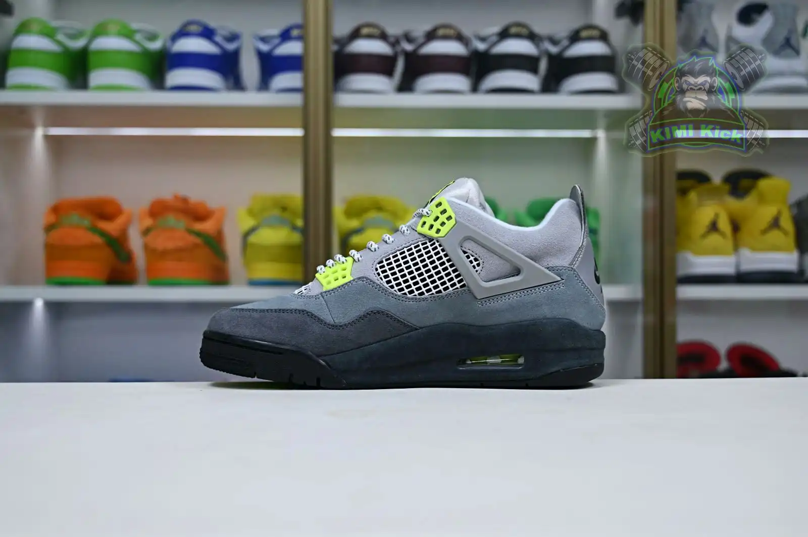 Reps Kimi kick Jordan Air Jordan 4 retro se'95neon