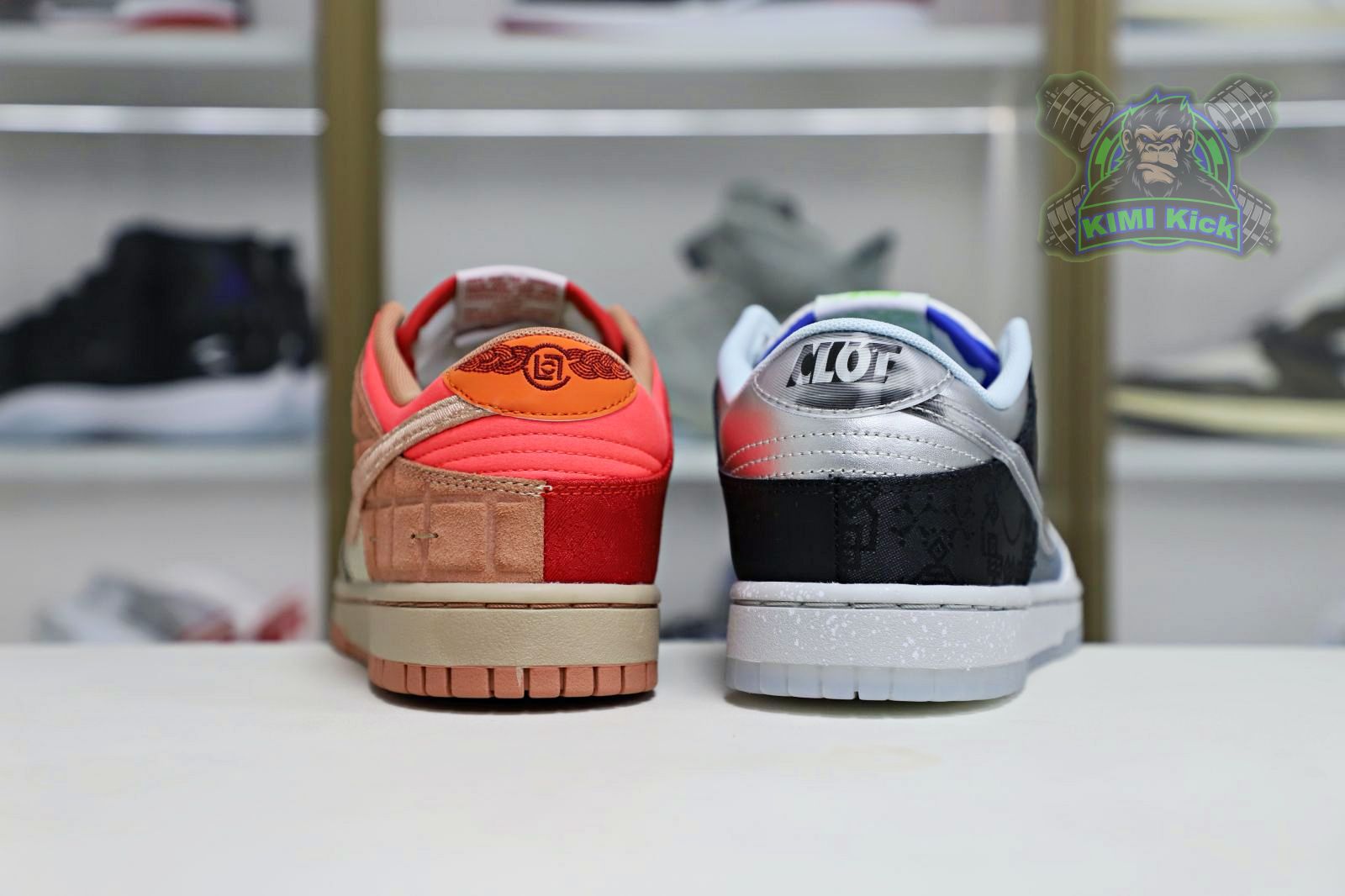 Kimi kick CLOT x Nike Dunk Low