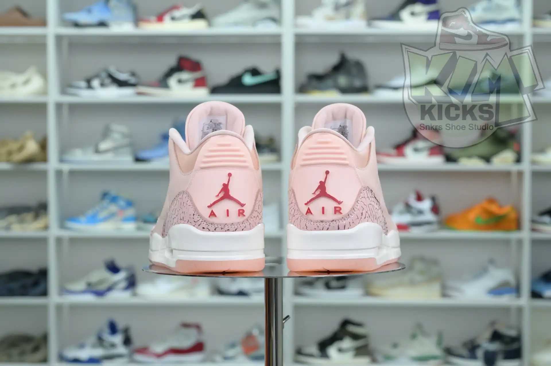 Cheap Kimikick Jordan Air Jordan 3 Valentine's Day