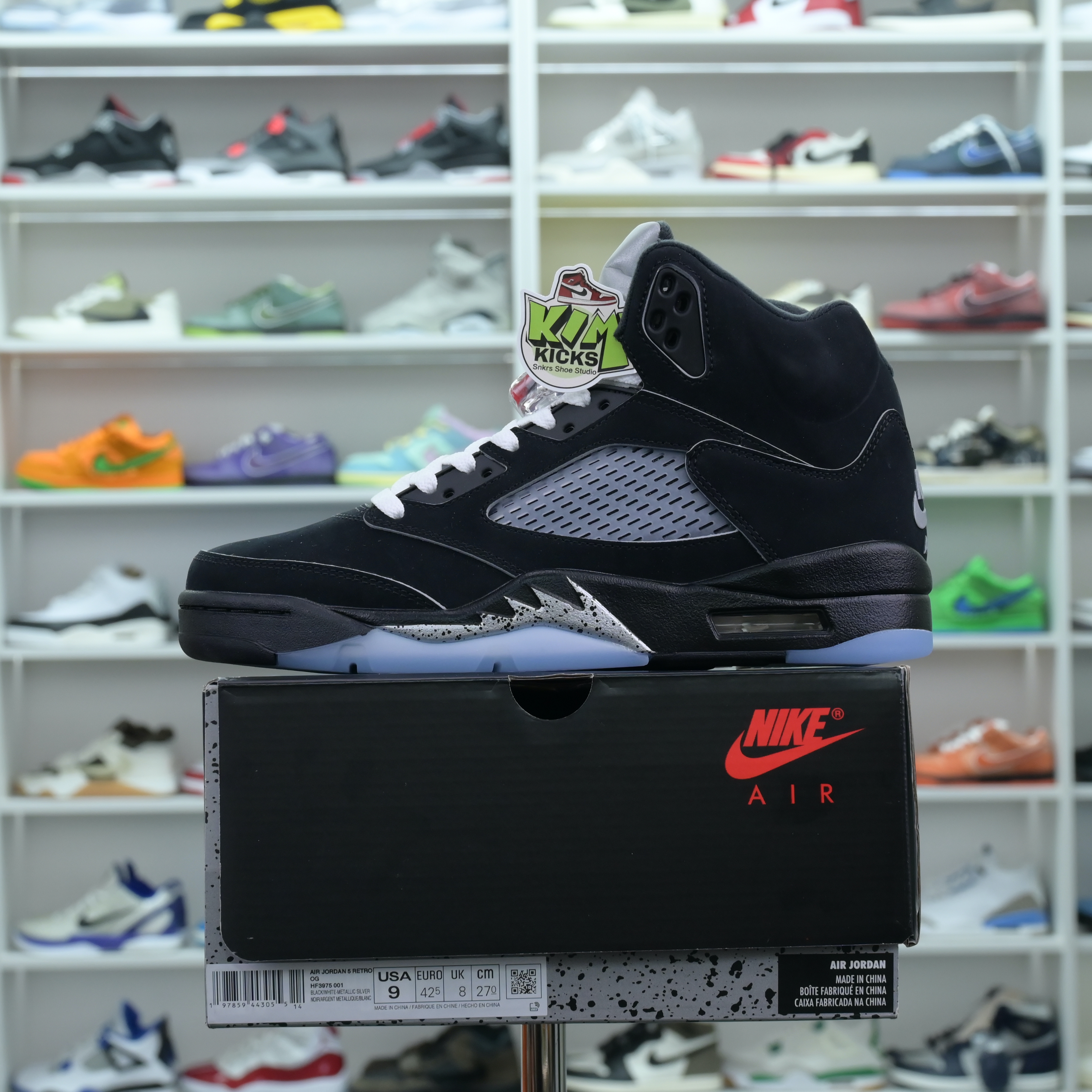 Kimi kick Jordan Air Jordan 5“BLACK METALLIC REIMAGINED”