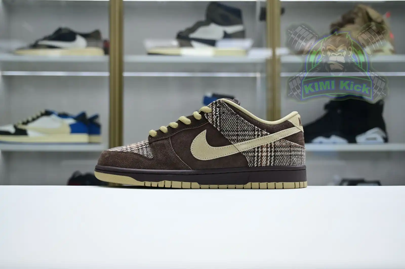 Kimikick Nike Dunk SB Low Tweed