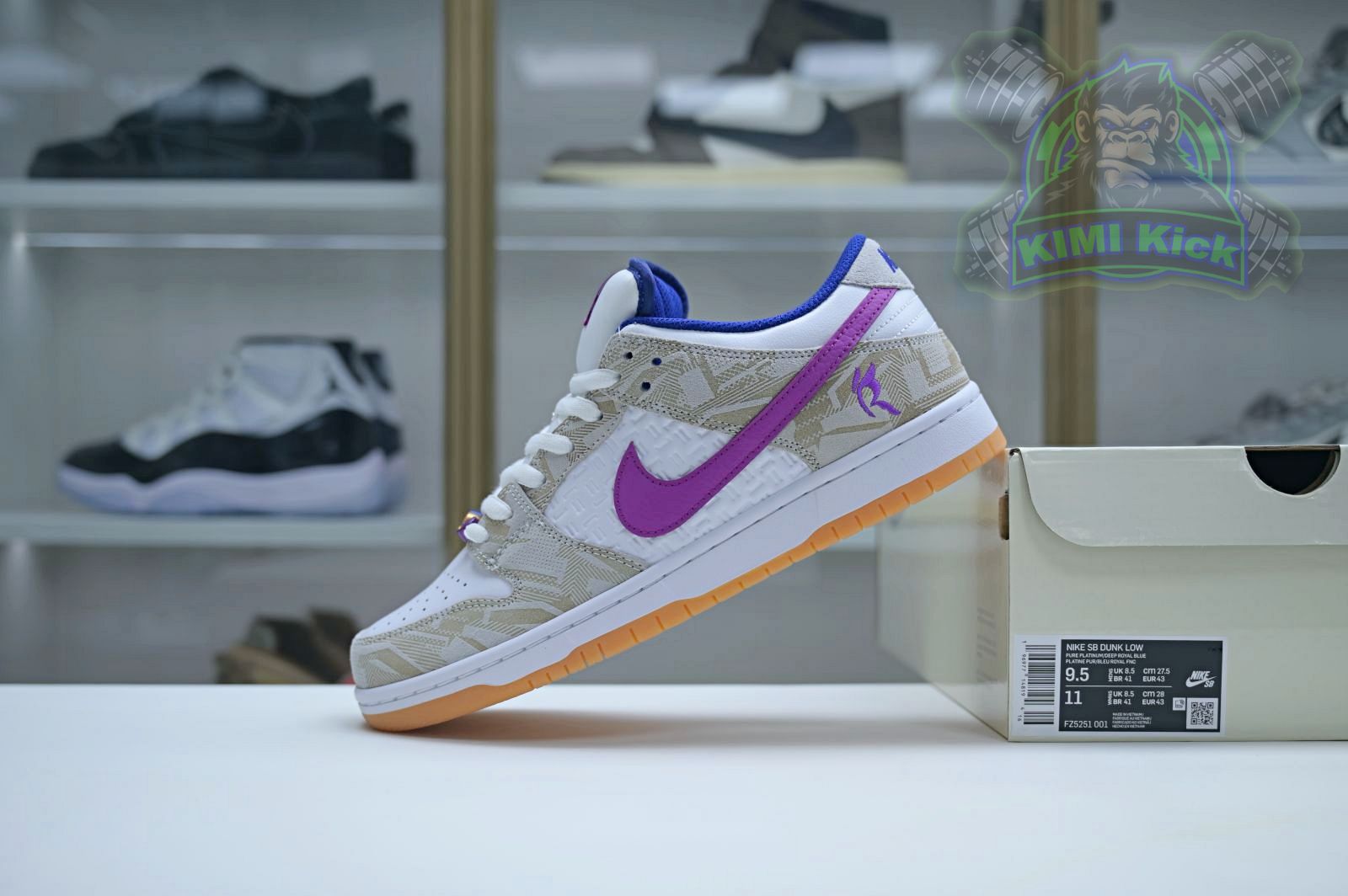 Kimi kick Rayssa Leal x Nike SB Dunk Low