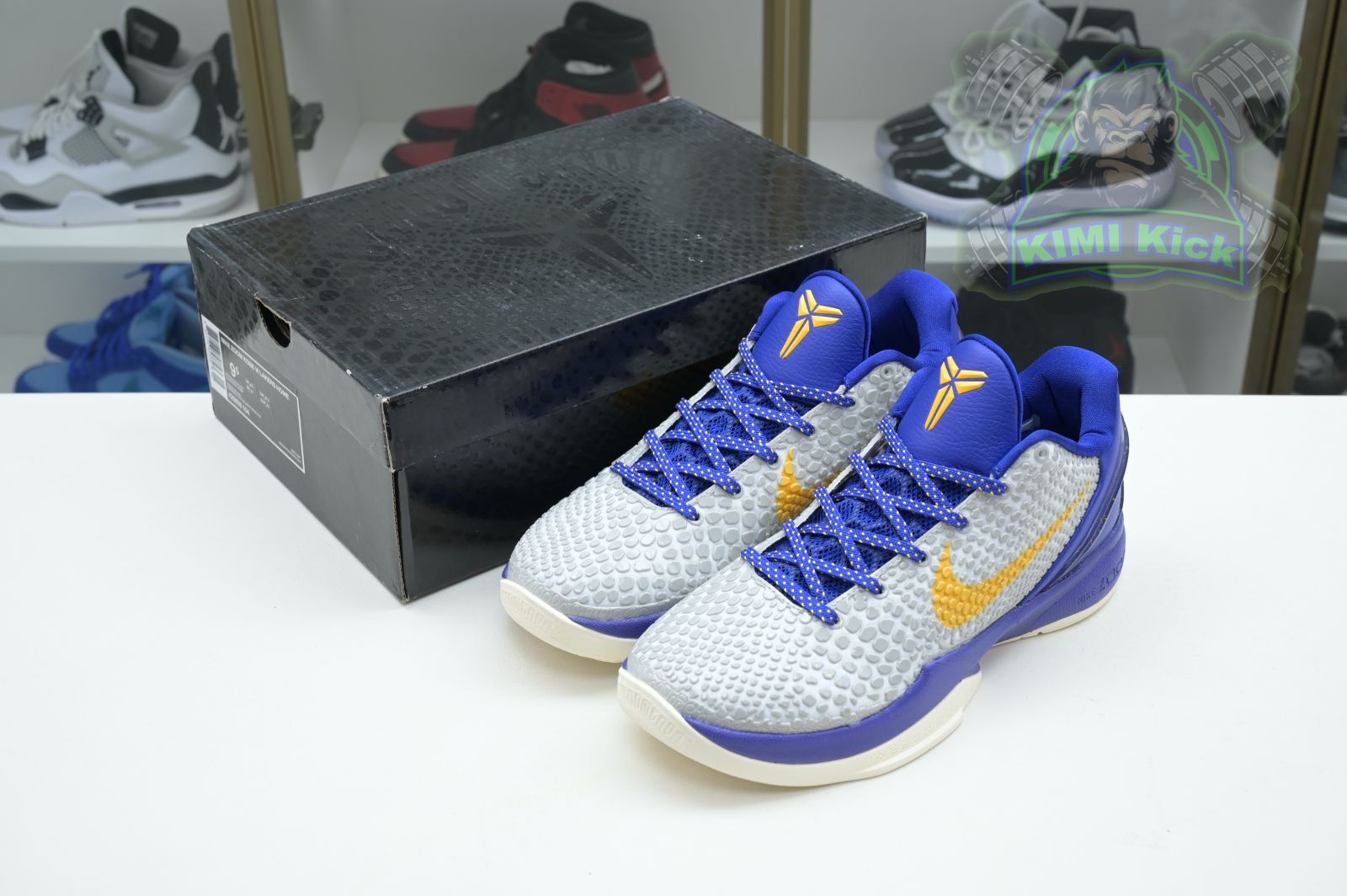 Kimi kick Nike Zoom Kobe 6 Lakers Home