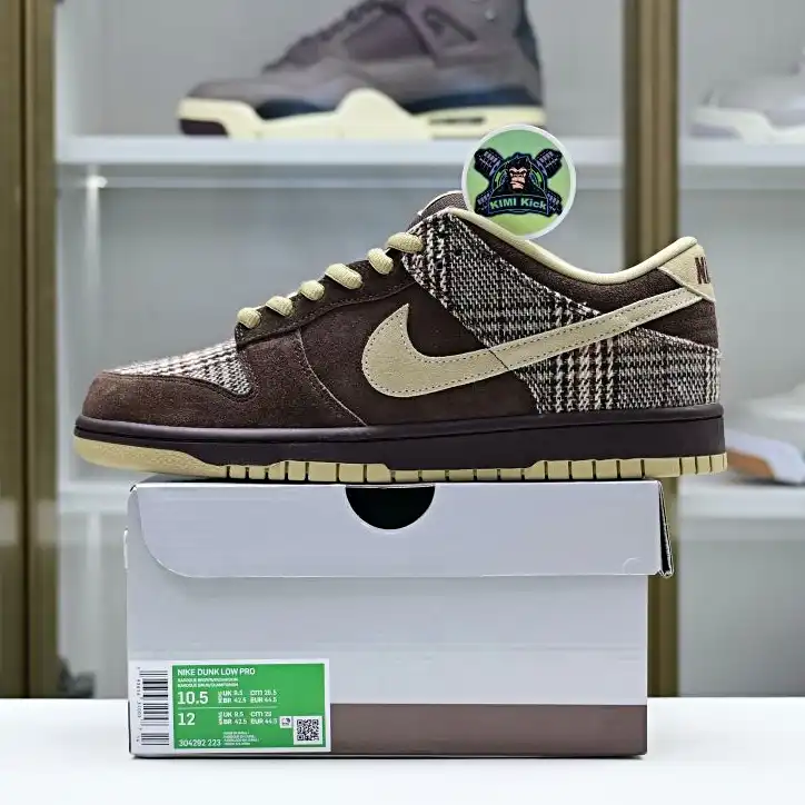 Kimikick Nike Dunk SB Low Tweed