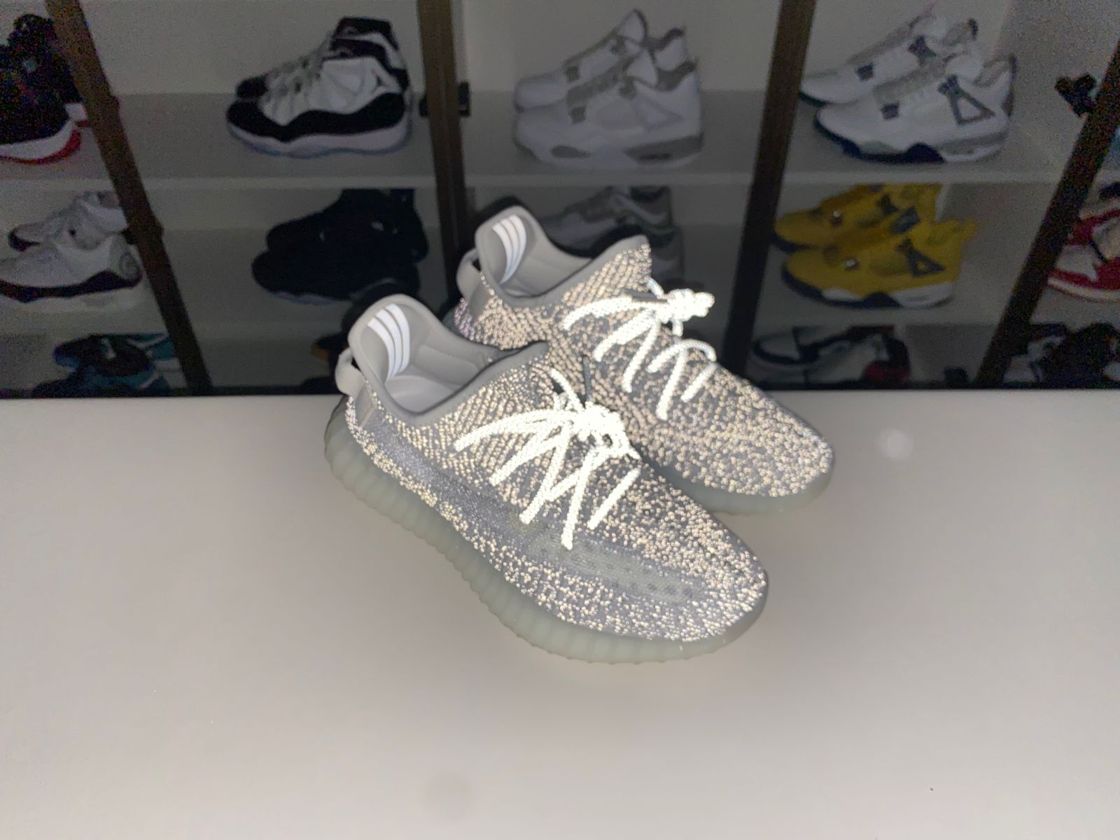 Kimi kick YEEZY BOOST 350 V2 'STATIC REFLECTIVE'