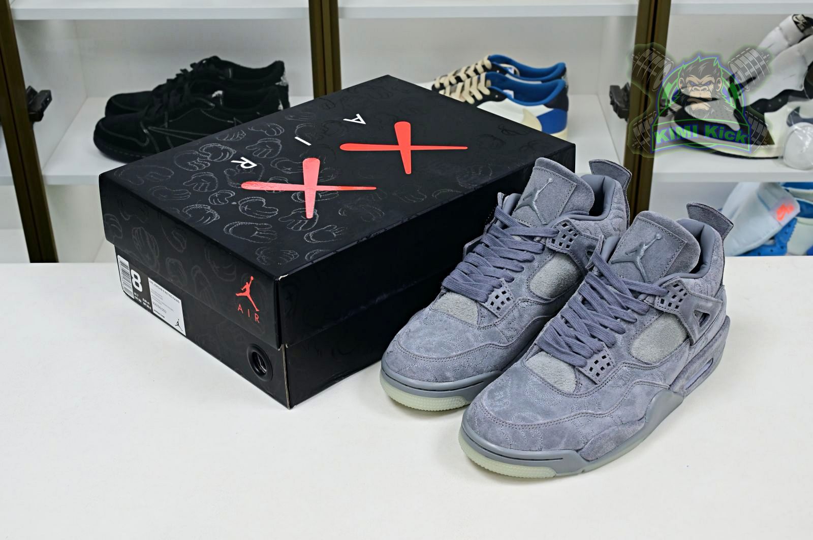 Kimi kick Jordan Air Jordan 4 retro kaws