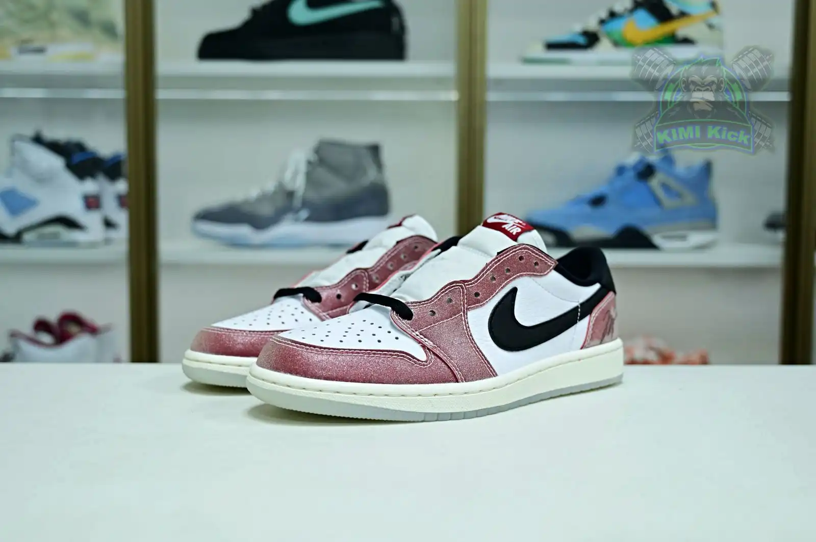 Rep Kimikick Trophy Room x Jordan Air Jordan1 Low OG