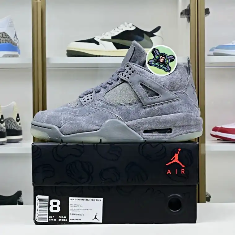 Kimi kick Jordan Air Jordan 4 retro kaws