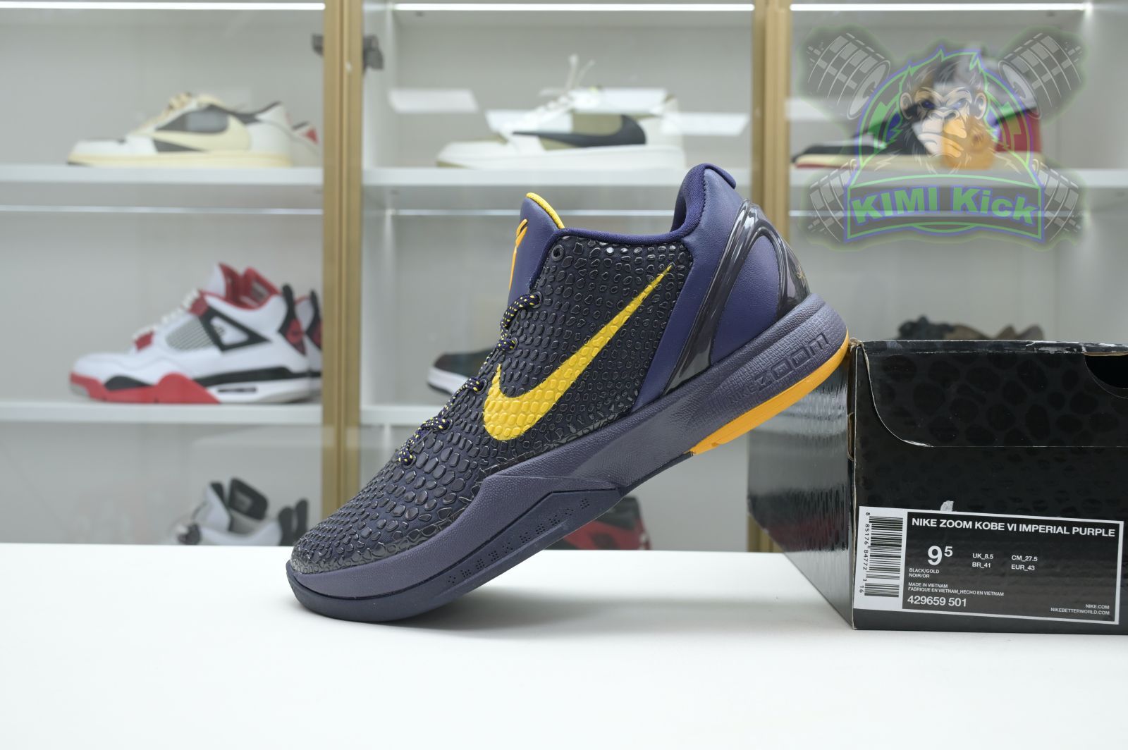 Kimi kick Nike Zoom Kobe 6 Imperial 