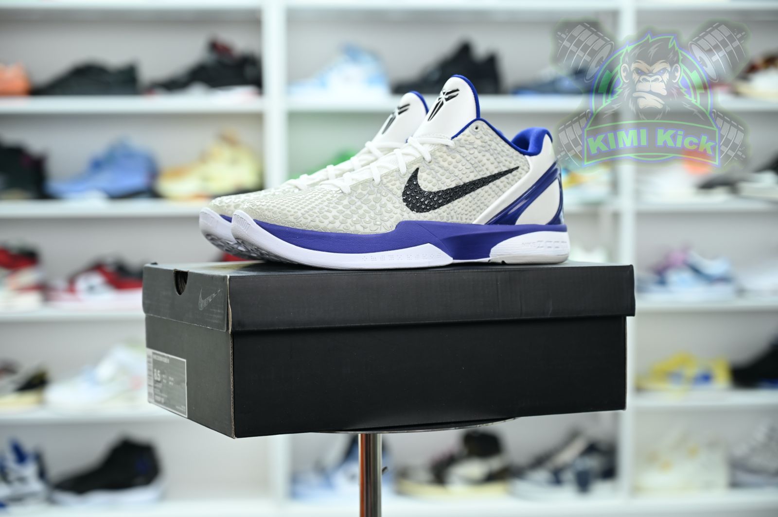 Kimi kick Nike Zoom Kobe 6Concord