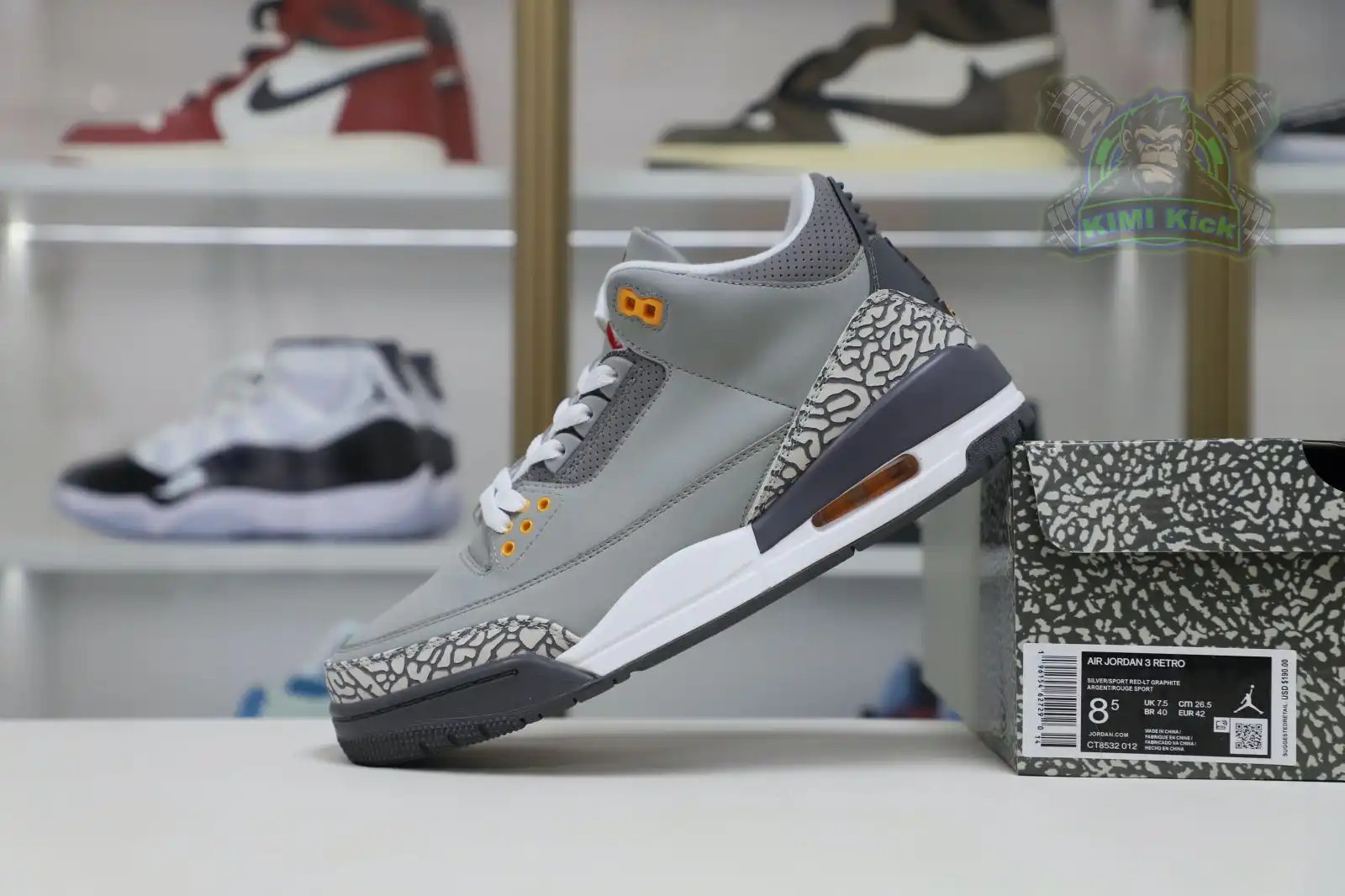 Rep Kimikick Jordan Air Jordan 3 retro