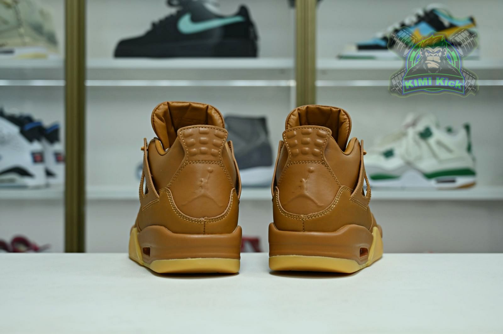 Kimi kick Jordan Air Jordan 4 retro ginger wheat