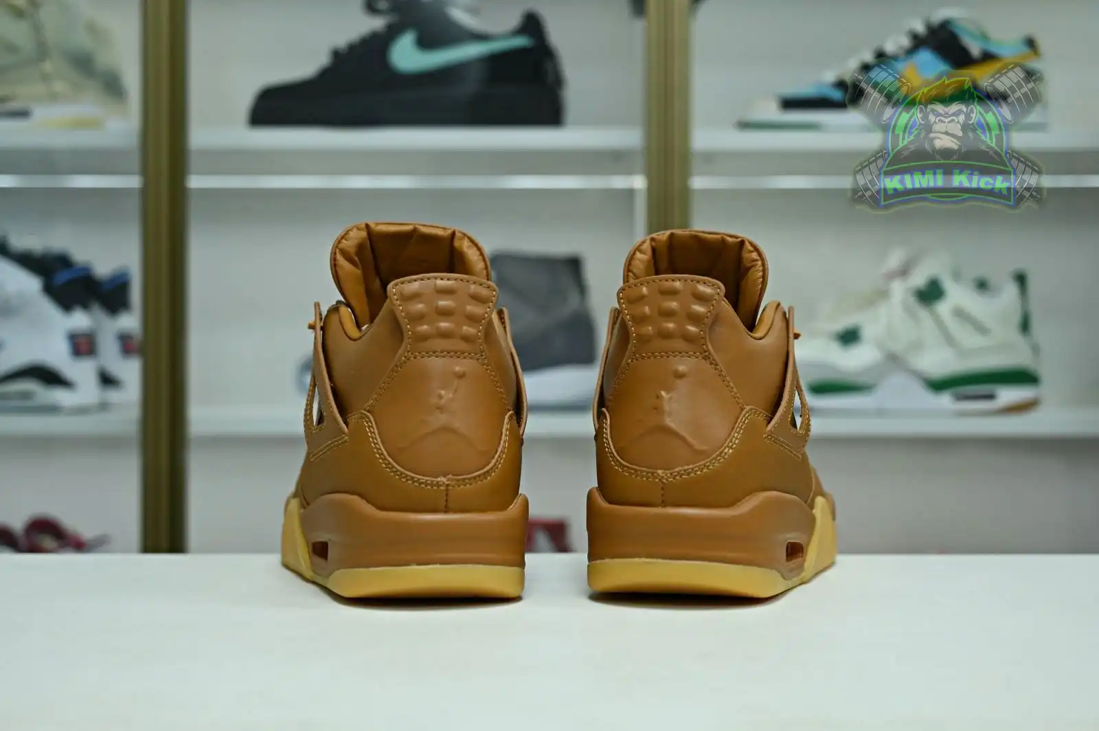 Cheap Kimi kick Jordan Air Jordan 4 retro ginger wheat