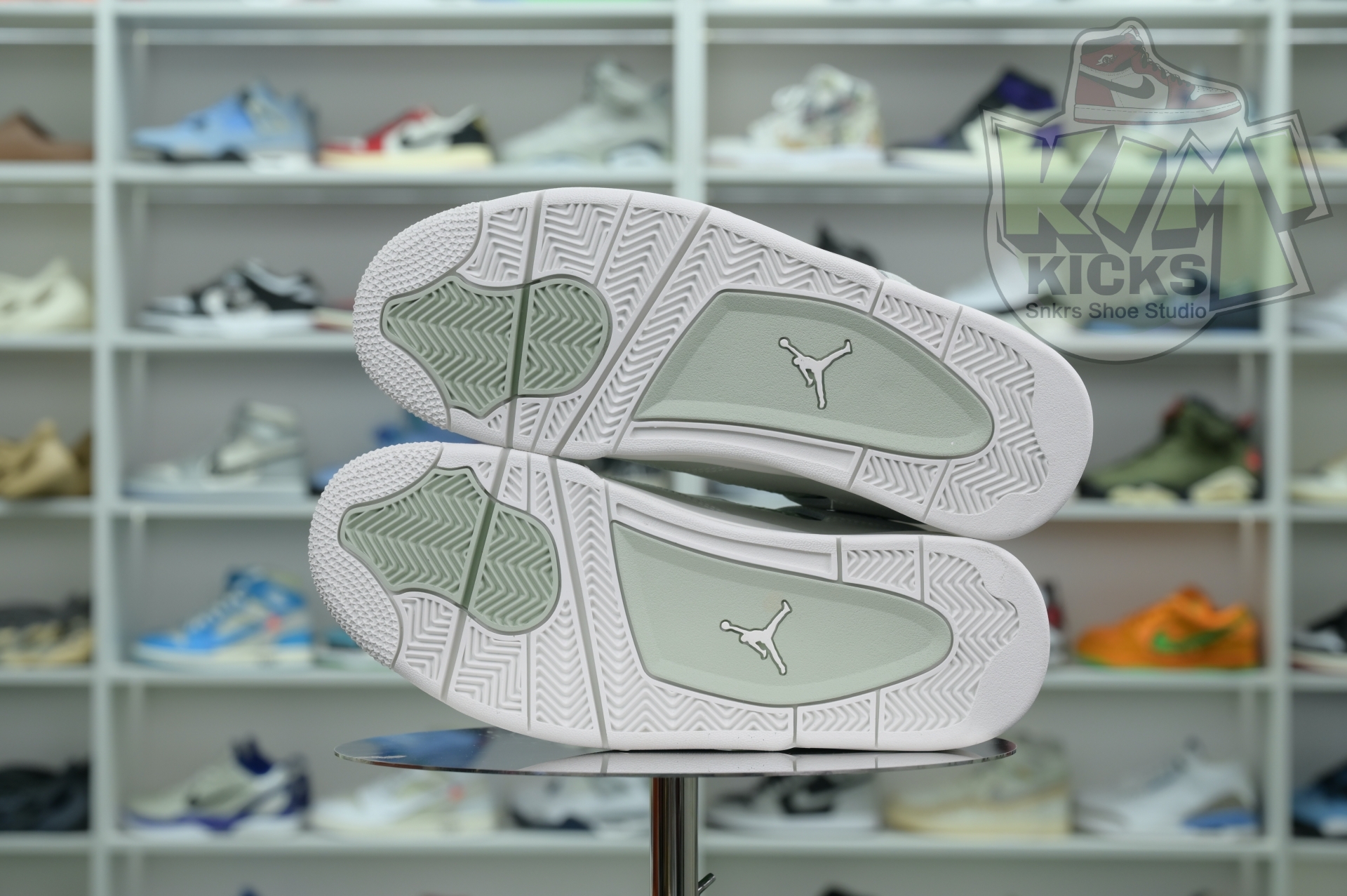 Kimi kick Jordan Air Jordan4“Seafoam”