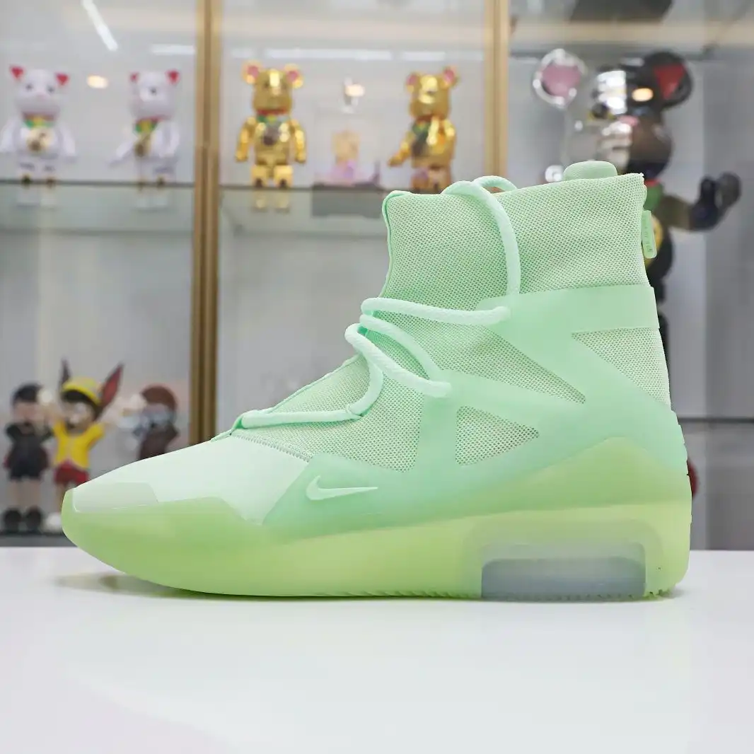 Kimikick Nike Air Fear of God 1  frosted spruce fog