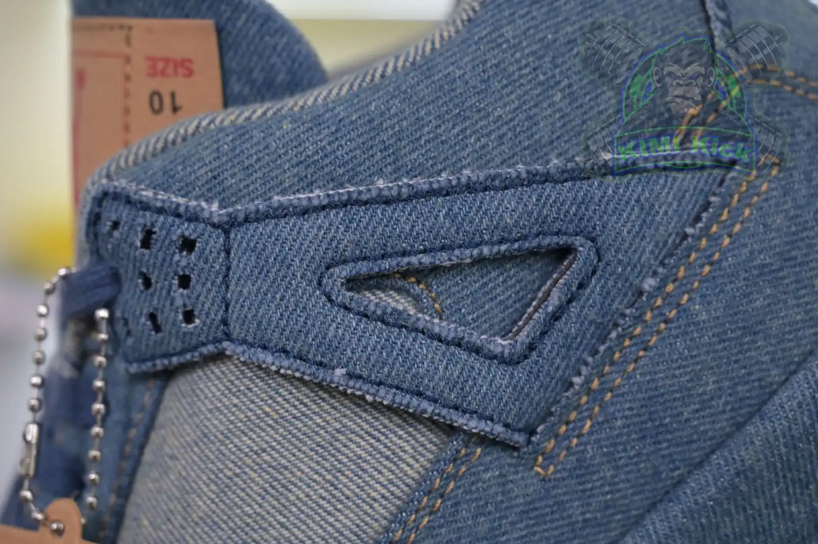 Kimikick Jordan Air Jordan 4 retro levis denim