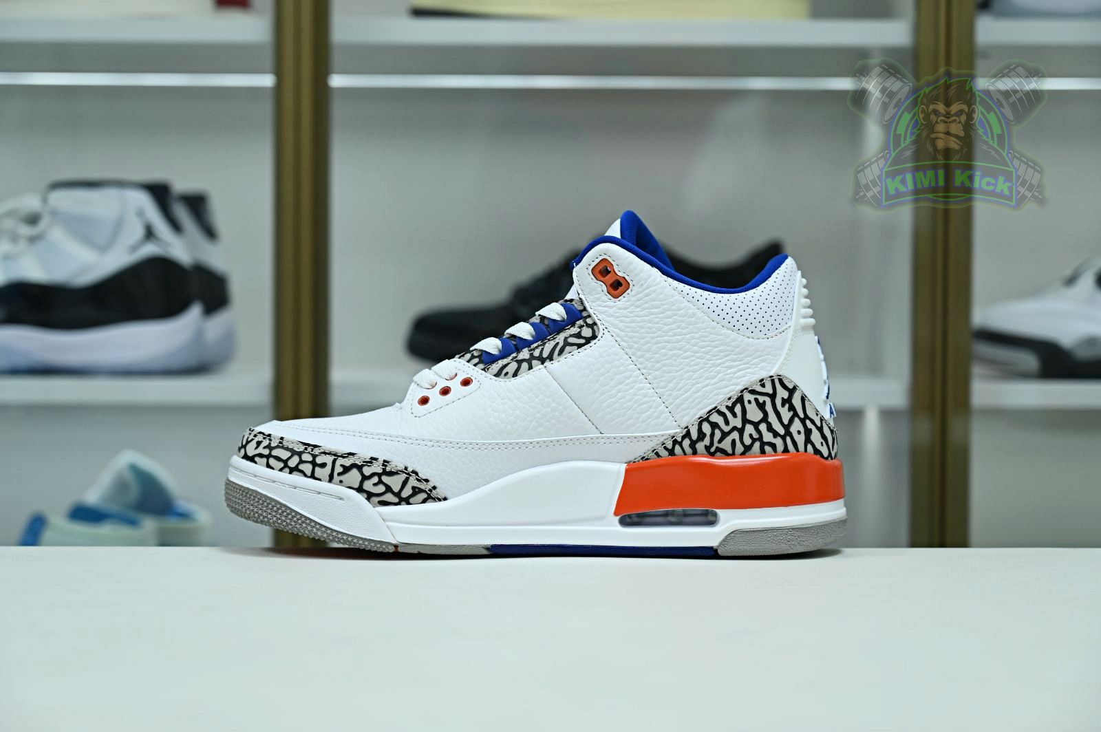 Kimi kick AIR JORDAN 3 RETRO 'KNICKS'