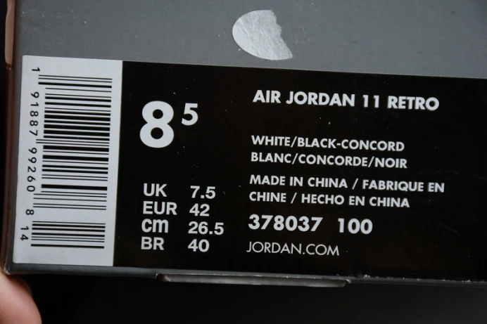 2018 air jordan 11 retro concord 378037- Popular 1781