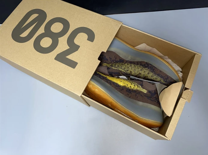 ADIDAS YEEZY BOOST 380 'COFFEE GOLD NON-REFLECTIVE FZ ModernLook 337