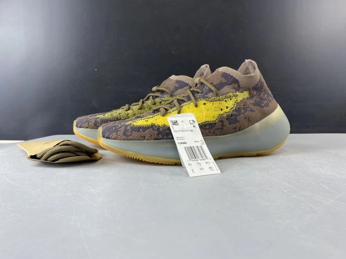 ADIDAS YEEZY BOOST 380 'COFFEE GOLD NON-REFLECTIVE FZ ModernLook 337