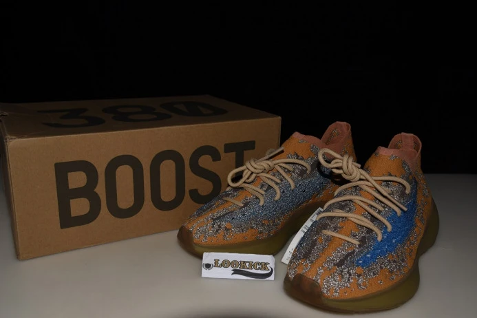 ADIDAS YEEZY BOOST 380 BLUE OAT REFLECTIVE FX NewStyle 320