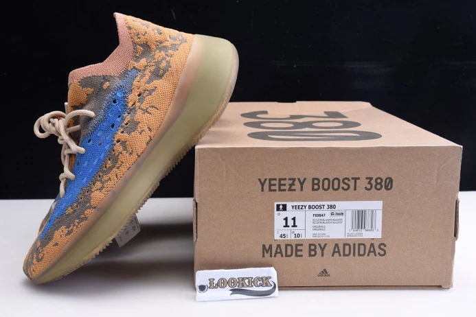ADIDAS YEEZY BOOST 380 BLUE OAT REFLECTIVE FX NewStyle 320