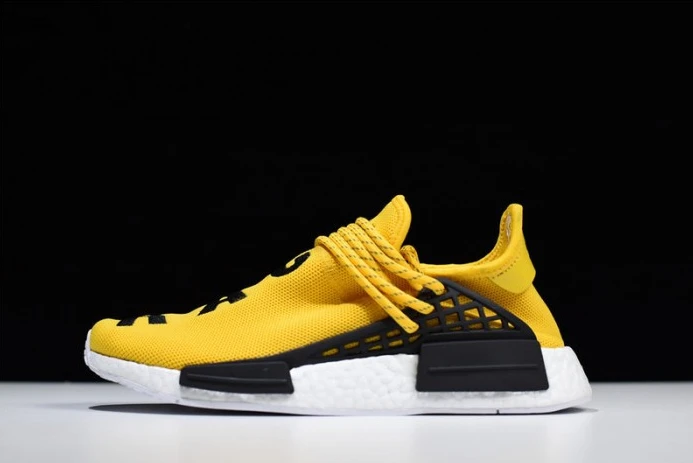 ADIDAS mens PW HUMAN RACE NMD "PHARRELL"yellow BB StreetReady 410