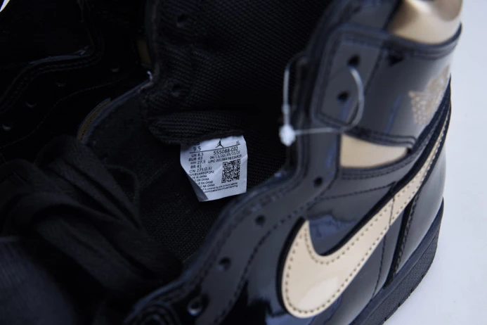AIR JORDAN 1 RETRO HIGH BLACK METALLIC GOLD (2020) 555088- TopPick 846