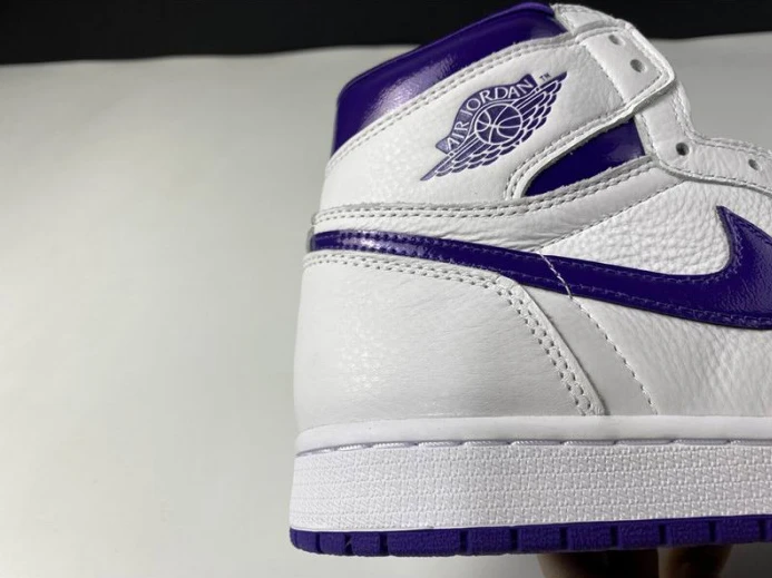 AIR JORDAN 1 RETRO HIGH COURT PURPLE CD0461- Fashionable 822