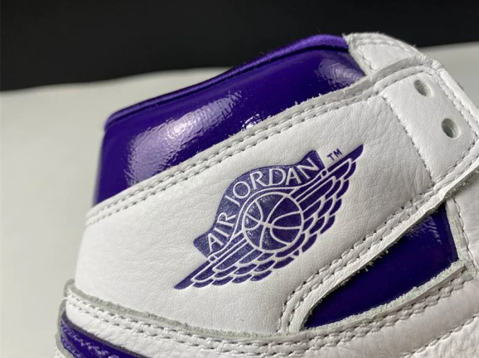 AIR JORDAN 1 RETRO HIGH COURT PURPLE CD0461- Fashionable 822