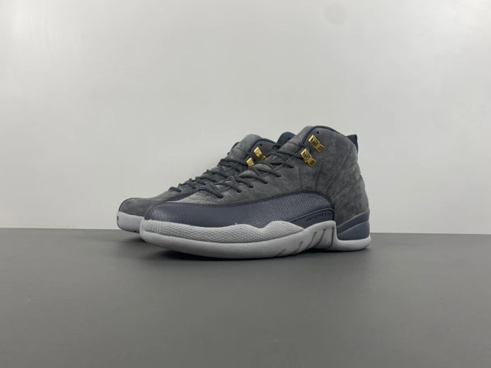 AIR JORDAN 12 RETRO "DARK GREY" mens 130690- Trendy 1135