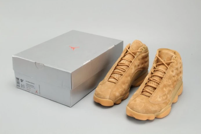 AIR JORDAN 13 RETRO "WHEAT " baroque brown mens 414571- WellDesigned 1156