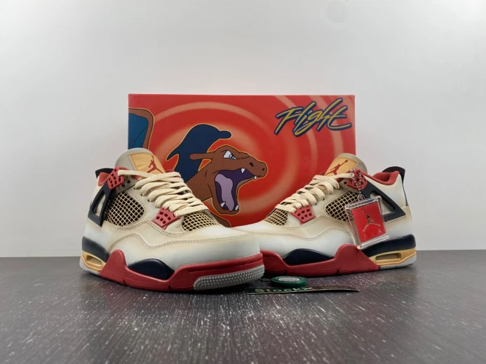 AIR JORDAN 4 "DRAGON YEAR" CUSTOM AQ9129- SportInspired 550