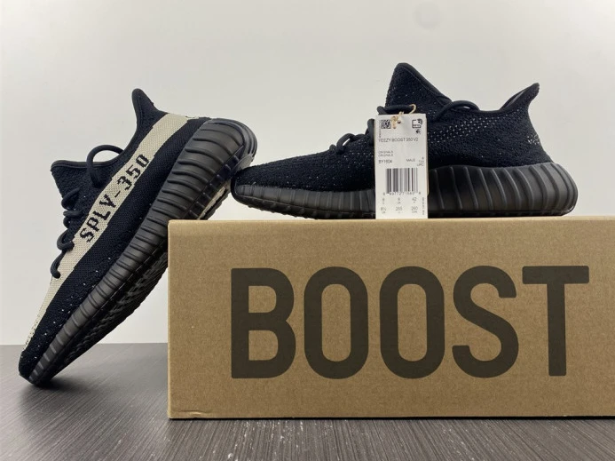 Adidas Yeezy Boost 350 V2 Core Black White BY Trendy 304