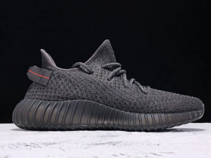 Adidas Yeezy Boost 350 V2 Static Black (Reflective) - FU Affordable 333