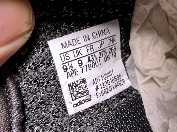 Adidas Yeezy Boost 350 V2 Static Black (Reflective) - FU Affordable 333