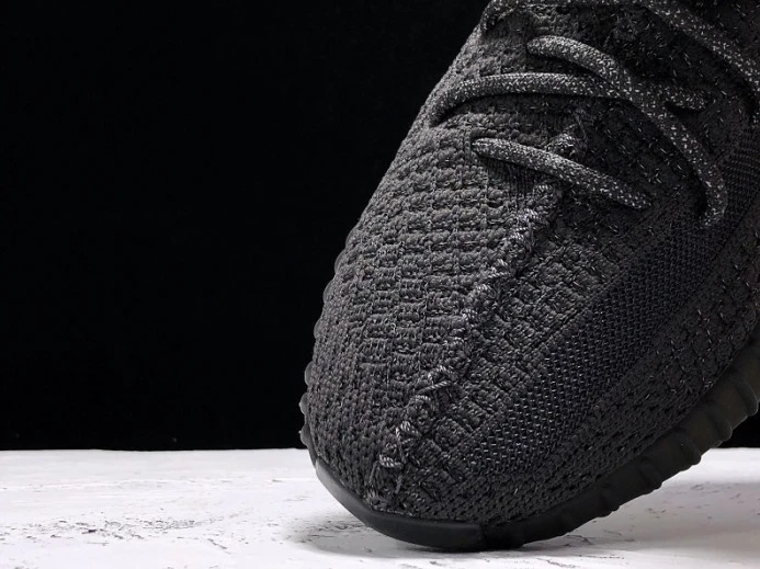 Adidas Yeezy Boost 350 V2 Static Black (Reflective) - FU Affordable 333