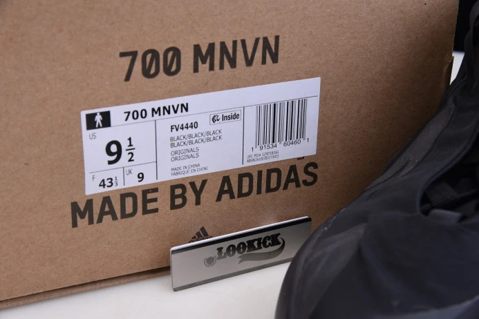 Adidas Yeezy Boost 700 MNVN Triple Black FV GoAnywhere 473