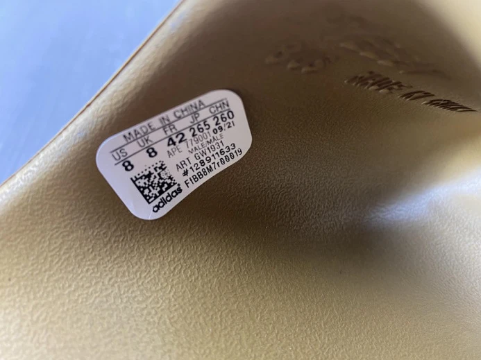Adidas Yeezy Slide Ochre GW AllSeason 392