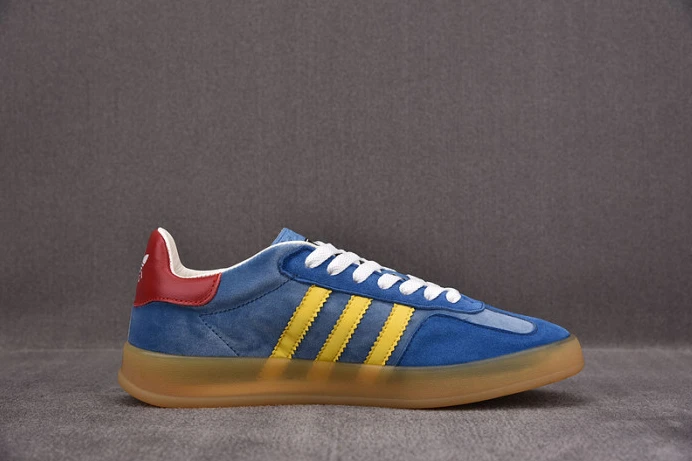Adidas x Gucci Gazelle Sneaker Blue Popular 2876
