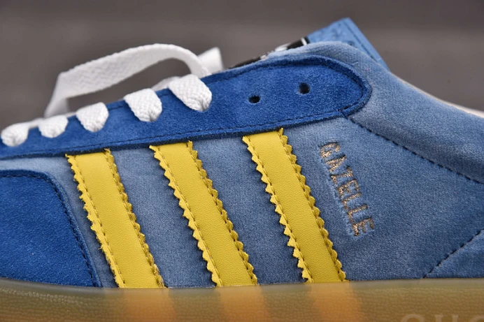 Adidas x Gucci Gazelle Sneaker Blue Popular 2876