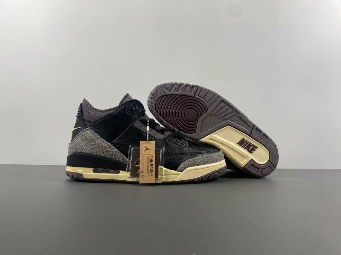 Affordable A Ma Maniere x Air Jordan 3 Black FZ4811- 519