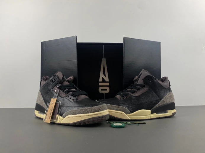 Affordable A Ma Maniere x Air Jordan 3 Black FZ4811- 519