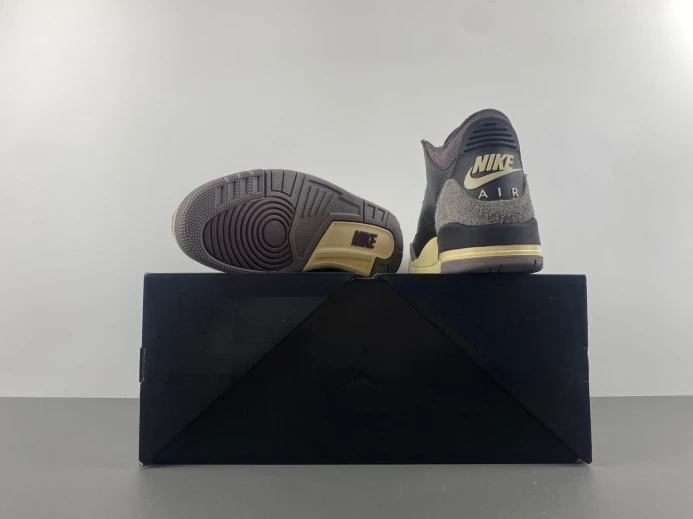 Affordable A Ma Maniere x Air Jordan 3 Black FZ4811- 519