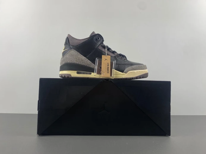 Affordable A Ma Maniere x Air Jordan 3 Black FZ4811- 519